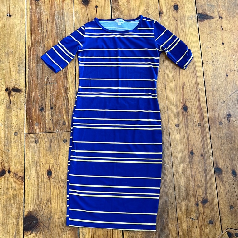 Blue Bodycon Dress